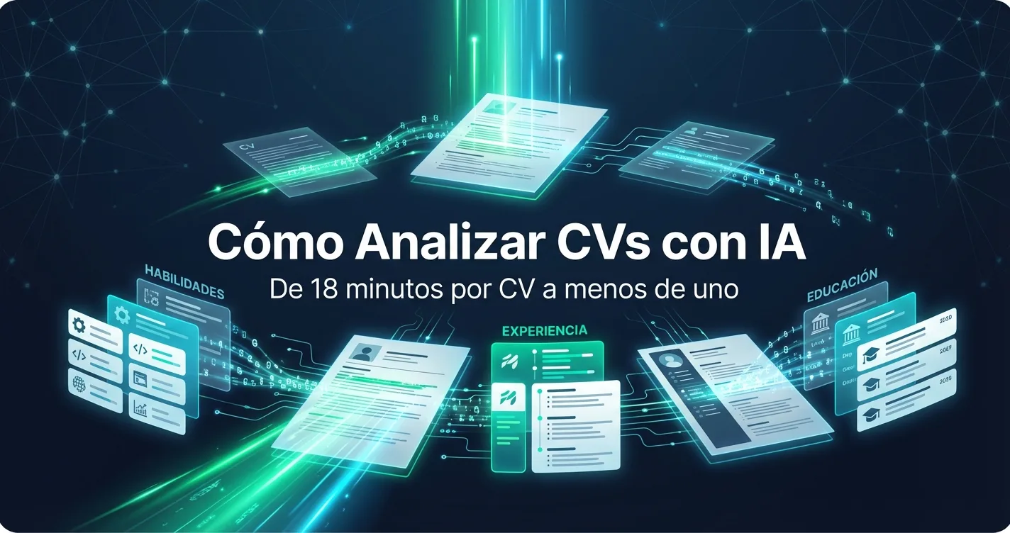 Analyze resumes with AI - automatic data extraction and candidate scoring